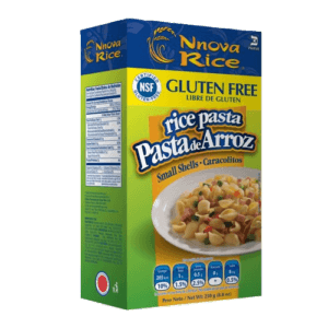 Pasta Alimenticia en forma de Caracolito a base de Arroz Libre de Gluten
