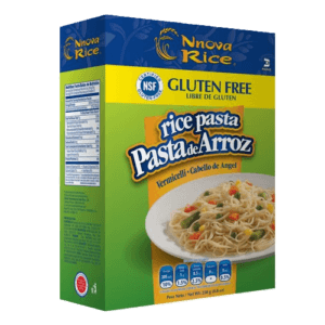 Pasta Alimenticia en forma de Vermicelli a base de Arroz Libre de Gluten